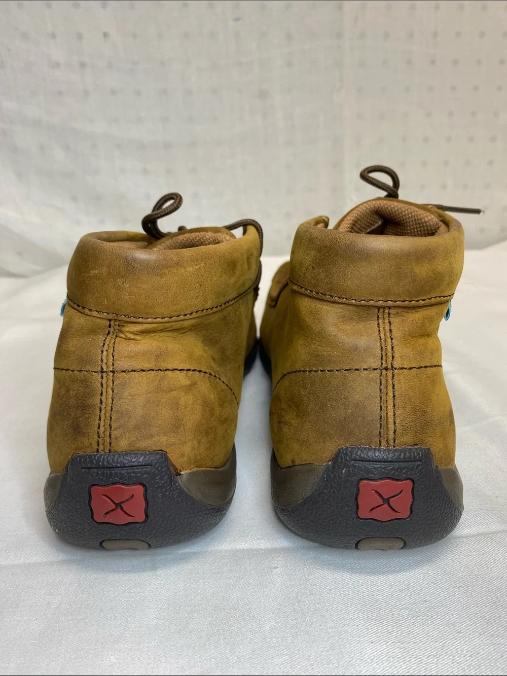 Twisted X Brown Suede Men's Chukka Boots Antibacterial Washable Waterproof Brown